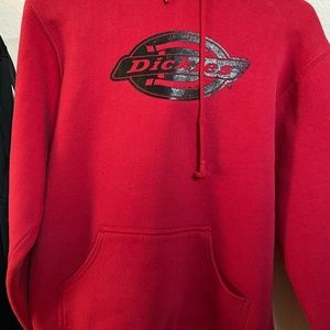 Diekie red hooded sweaters girls